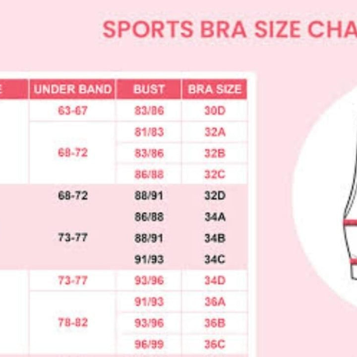 Lightly Padded Sports Bra